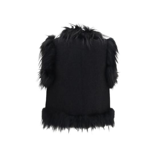 26FW 펜디 베스트 FEFW5170B1HGF0QA1BB BLACK - FENDI