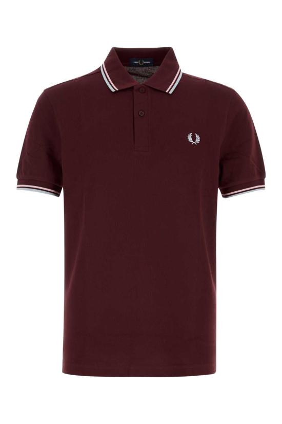 26FW 프레드페리 탑 M3600 83C BURGUNDY