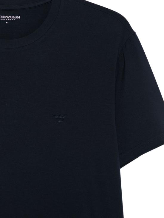 26FW 엠포리오 아르마니 반팔 티셔츠 EM000379 AF25034UB102 NAVY - EMPORIO ARMANI