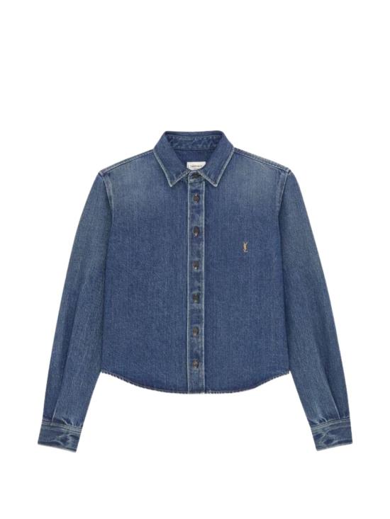 26FW 생로랑 셔츠 873984 Y20PA5113 NAVY