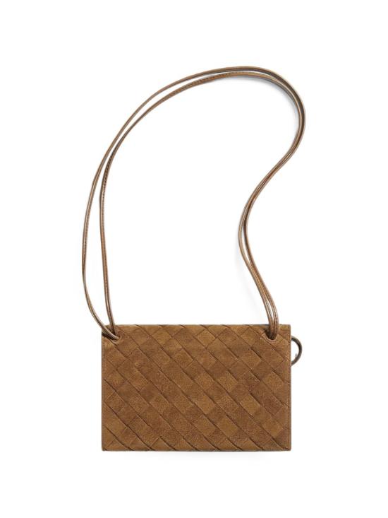26FW 보테가베네타 안디아모 파우치 온 스트랩 836940 V5ZZ49874 CAMEL - BOTTEGA VENETA