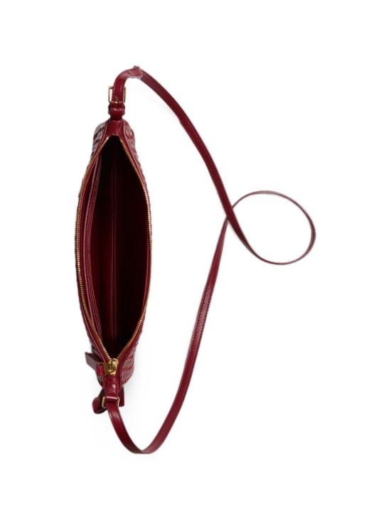 26FW 보테가베네타 인트레치아토 피콜로 미디움 파우치 876625 V0HW06569 RED - BOTTEGA VENETA