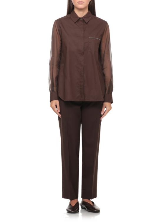26FW 빠니깔레 탑 D391467CAM39D40B0291 Brown - PANICALE