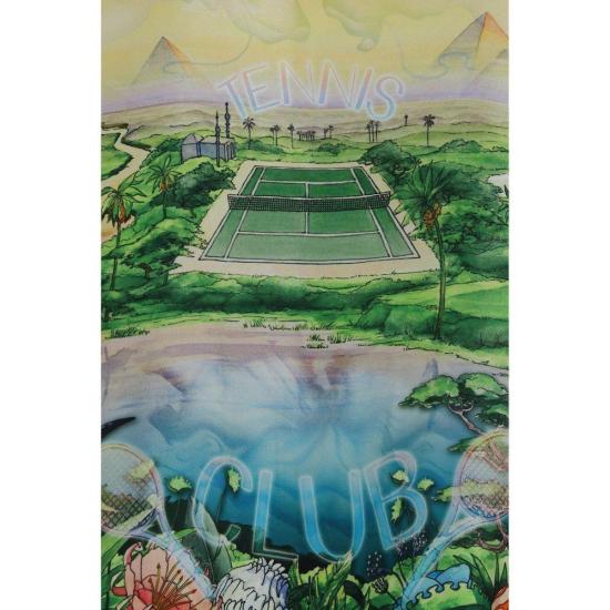 26FW 카사블랑카 셔츠 CAMAW26SH00604TENNISCLUBBB MULTICOLOR - CASABLANCA