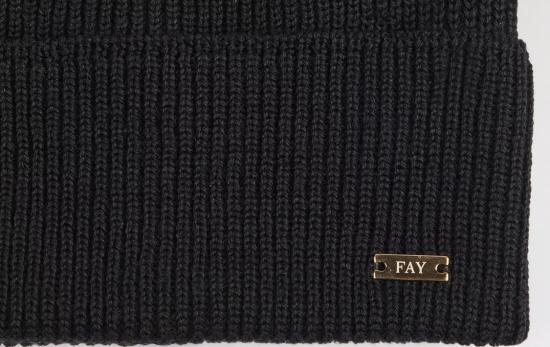 26FW 페이 모자 N7WF3536840ZKQB999 Black - FAY