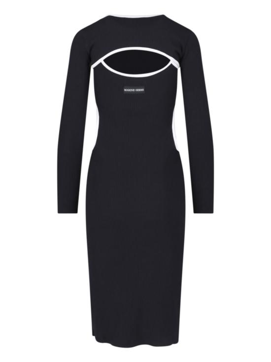 26FW 마린세르 원피스 WDR511A CJER0125BK99 Black - MARINE SERRE