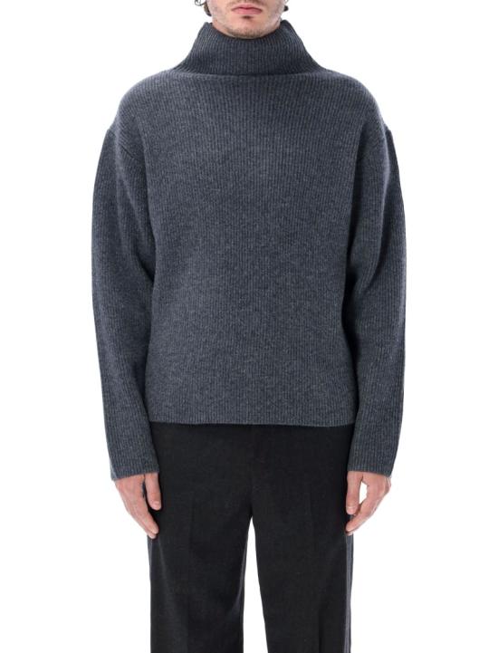 26FW 베르너 퀼 니트웨어 427K23081 Grey