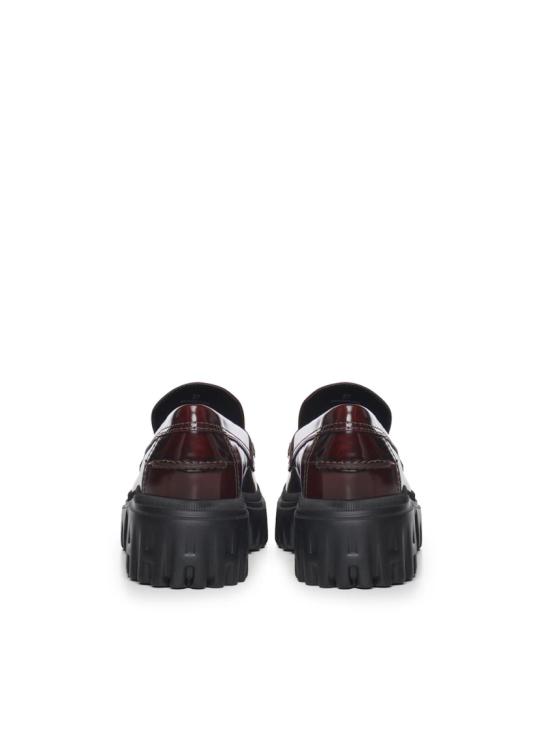 26FW 호간 플랫 슈즈 HXW7000FV50SHAR810 Black - HOGAN