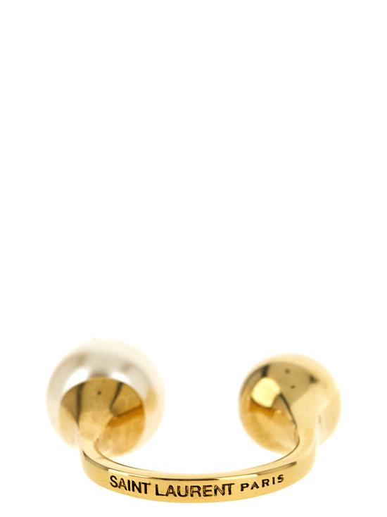 26FW 생로랑 반지 SA345549BM GOLD - SAINT LAURENT