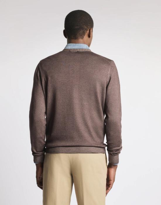26FW 페이 니트웨어 NMMC153249TCQRS804 Brown - FAY