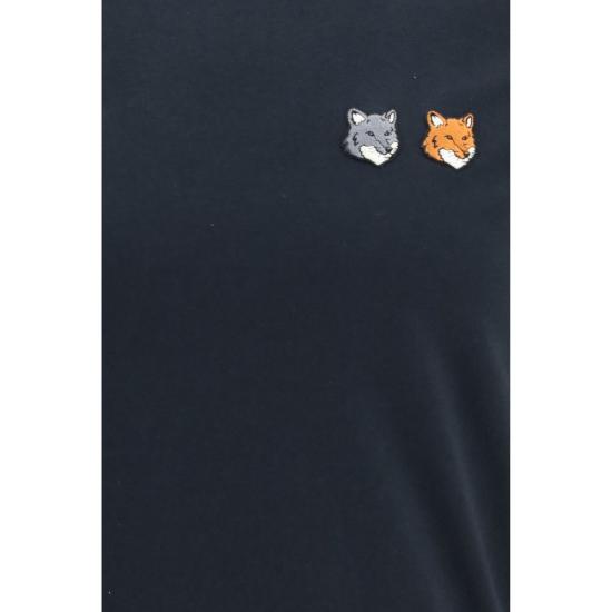 26FW 메종키츠네 탑 MAMRWJT17KJ7026P190BB BLACK - MAISON KITSUNE