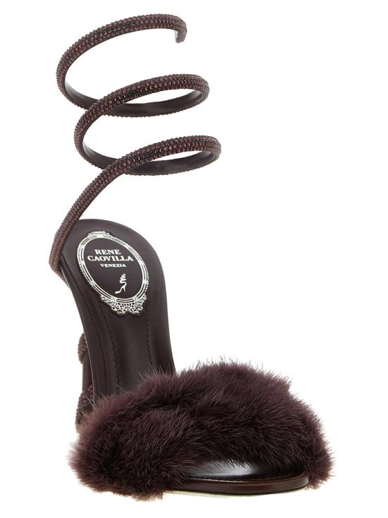26FW 르네 카오빌라 힐/펌프스 RE345431BM BORDEAUX - RENE CAOVILLA