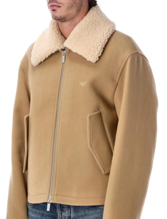 26FW 엠포리오 아르마니 자켓 EM006727AF27996U6163 Brown - EMPORIO ARMANI