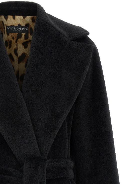 26FW 돌체앤가바나 코트 DO345539BM BLACK - DOLCE & GABBANA