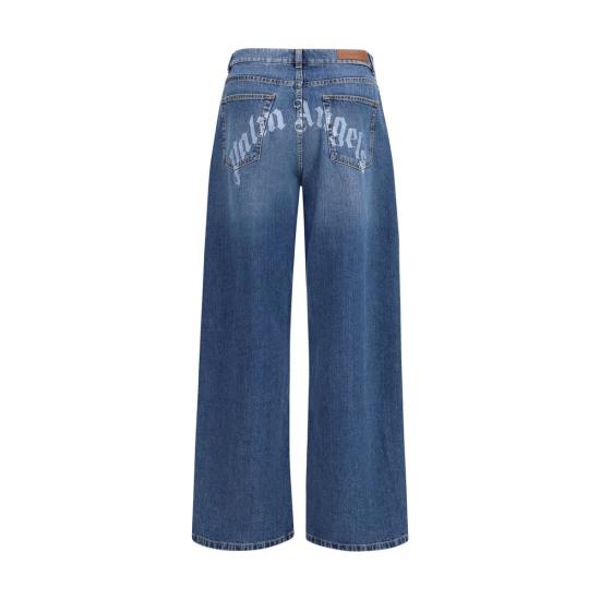 26FW 팜앤젤스 데님 팬츠 PAPAMYA001DN0014444BB BLUE - PALM ANGELS