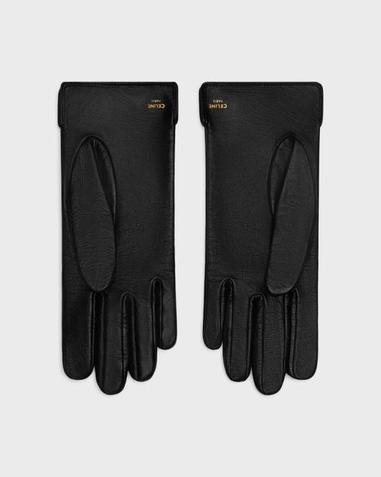 26FW 셀린느 장갑 MASTER ULT 010635 NOIR 7 BLACK - CELINE