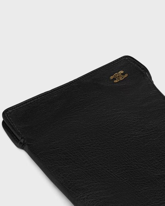 26FW 셀린느 장갑 MASTER ULT 010635 NOIR 7 BLACK - CELINE