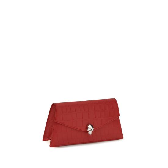 26FW 알렉산더 맥퀸 클러치/파우치 AL8746981HBT26406BB RED - ALEXANDER MCQUEEN