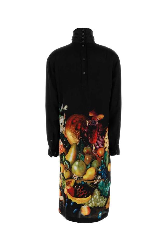26FW 드리스 반 노튼 원피스 2620110224244 900 BLACK - DRIES VAN NOTEN