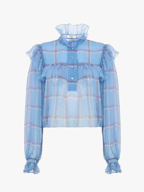 26FW 끌로에 셔츠 MASTER ULT 010518 BLEU 38 LIGHT BLUE