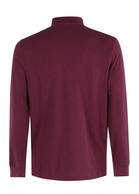 26FW 폴로 랄프로렌 클래식 핏 코튼 폴로 셔츠 710680790 099 Burgundy - POLO RALPH LAUREN