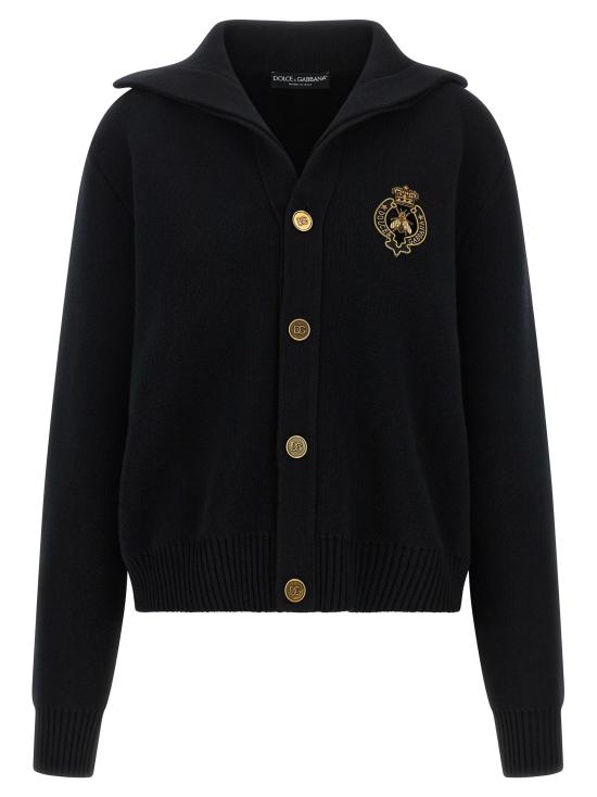 26FW 돌체앤가바나 가디건 DO345428BM BLACK - DOLCE & GABBANA