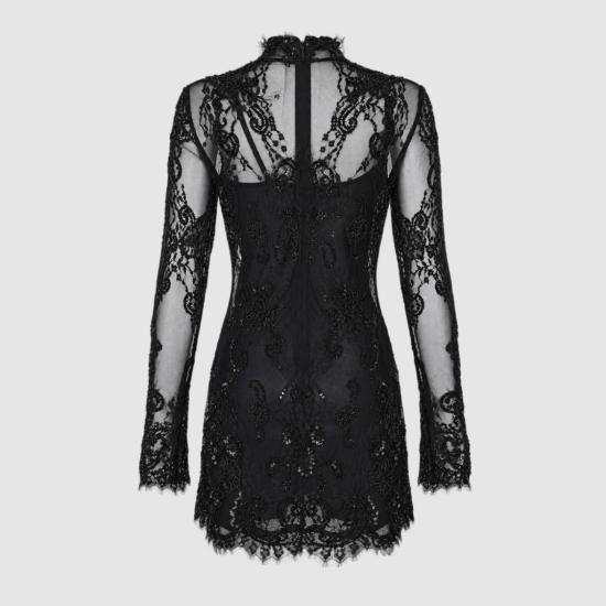 26FW 블루마린 원피스 RF6062J161622222 Black - BLUMARINE