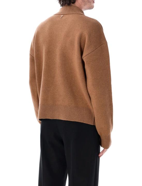 26FW 아미 니트웨어 HKC923KN0192280 Brown - AMI