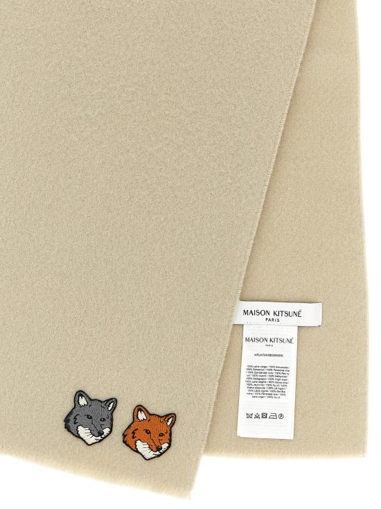 26FW 메종키츠네 머플러/스카프 MA345483BM WHITE - MAISON KITSUNE