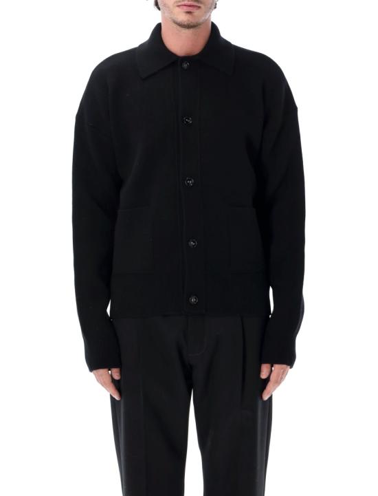26FW 아미 니트웨어 HKC923KN0192001 Black