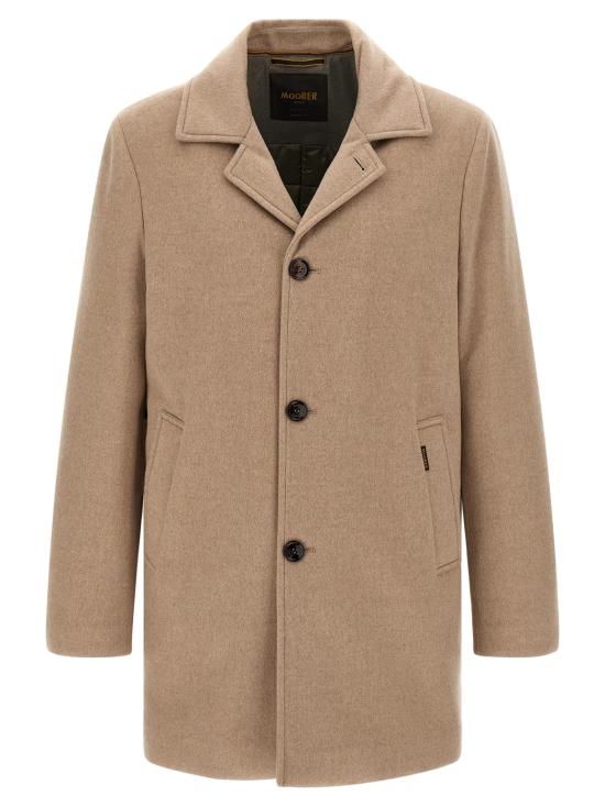 26FW 무레르 코트 MO344675BM BEIGE - MOORER