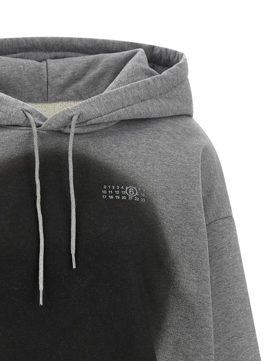26SS MM6 메종마르지엘라 후드 티셔츠 MM328362BM GRAY - MM6 MAISON MARGIELA