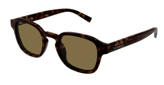 26SS 구찌 선글라스 GG2106S 002 49 SHINY DARK HAVANA