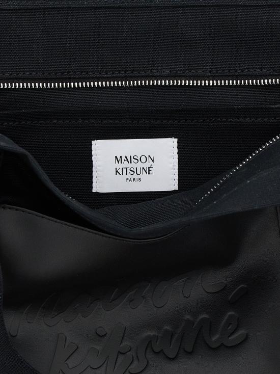 26FW 메종키츠네 토트백 MA345477BM BLACK - MAISON KITSUNE