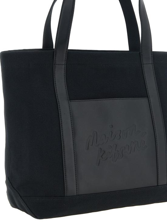 26FW 메종키츠네 토트백 MA345477BM BLACK - MAISON KITSUNE
