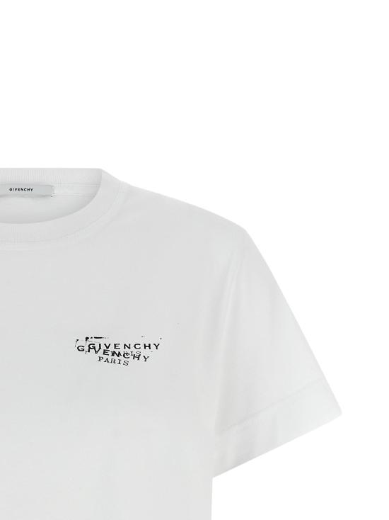 26SS 지방시 폴로 티셔츠 GI331531BM WHITE - GIVENCHY