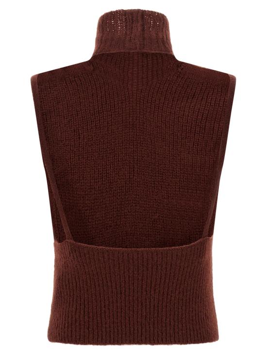 26FW 막스마라 민소매 티셔츠 MA345399BM BURGUNDY - MAX MARA