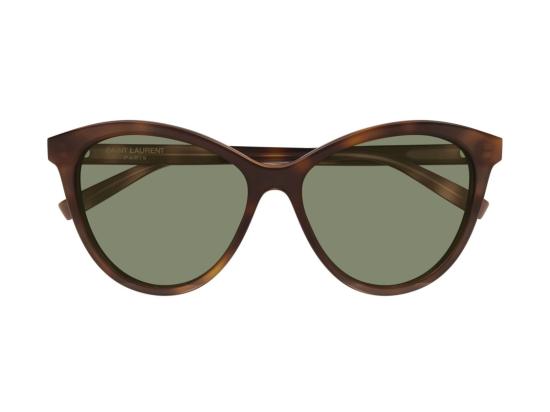 26FW 생로랑 선글라스 SL 456 호피무늬 캣아이 - SAINT LAURENT