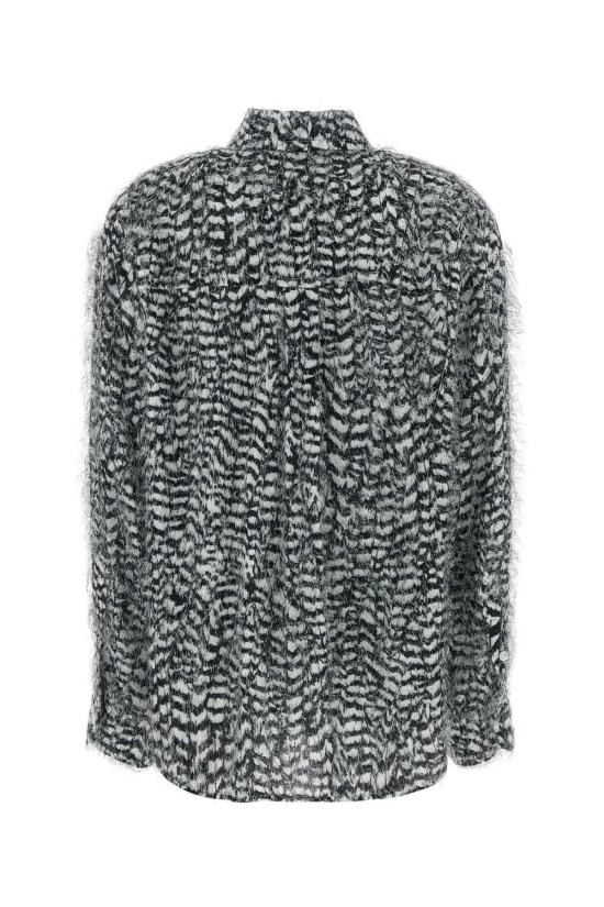 26FW 보테가베네타 셔츠 A004PCV71G0 1781 Printed - BOTTEGA VENETA