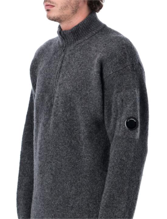 26FW 씨피 컴퍼니 니트웨어 21CMKN263A110509A985 Grey - C.P. COMPANY