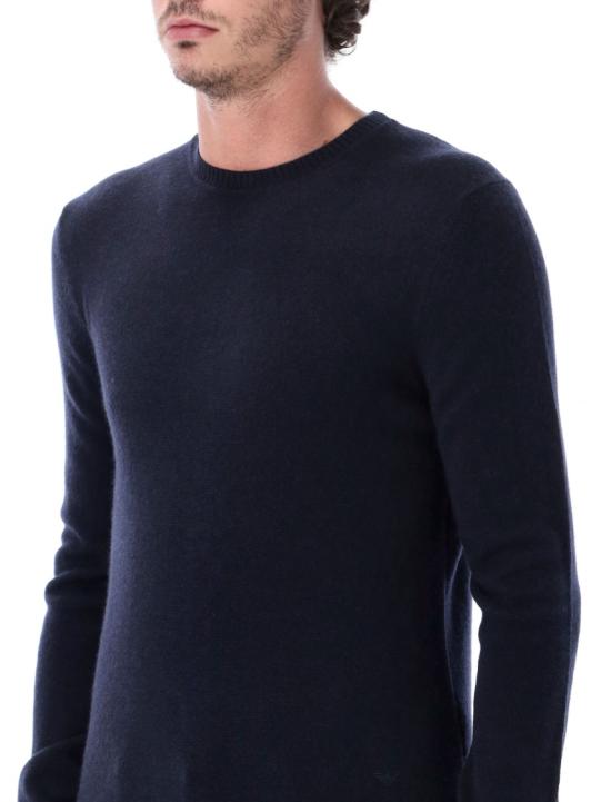 26FW 엠포리오 아르마니 니트웨어 EM004244AF25399UB102 Black - EMPORIO ARMANI