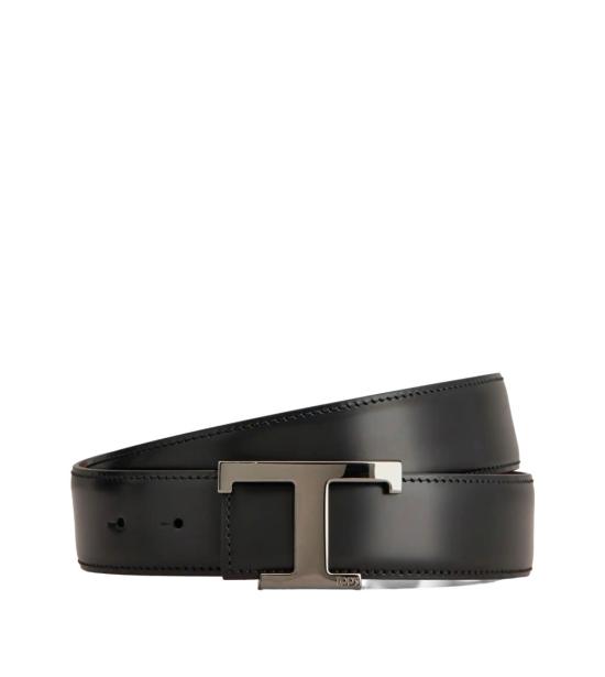 26FW 토즈 T 타임리스 리버서블 벨트 XCMCQR55100HDL576C Black