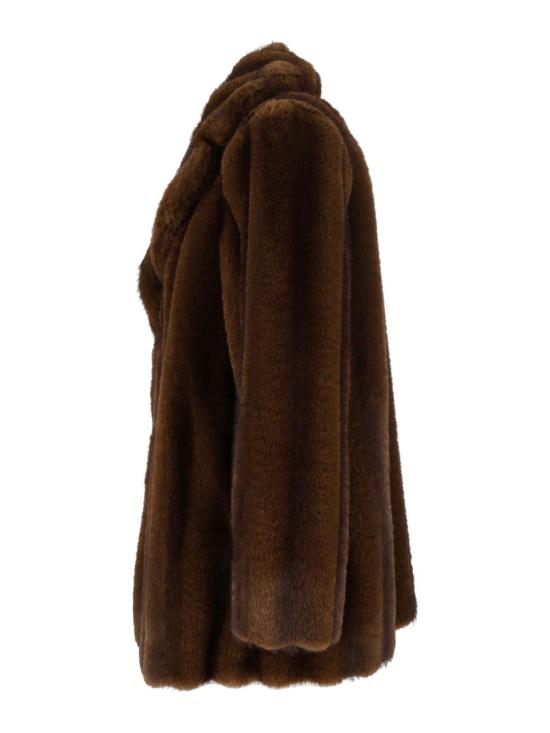 26FW 막스마라 네오 페이크 퍼 라펠 자켓 2626456022600 Black - MAX MARA
