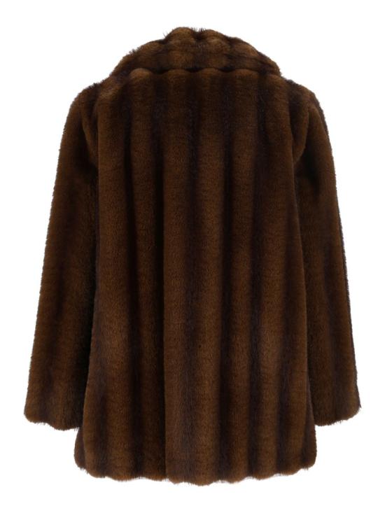 26FW 막스마라 네오 페이크 퍼 라펠 자켓 2626456022600 Black - MAX MARA