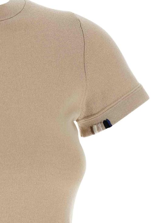 26SS 익스트림캐시미어 반팔 티셔츠 N292AMERICAEGGSHELL BEIGE - EXTREME CASHMERE