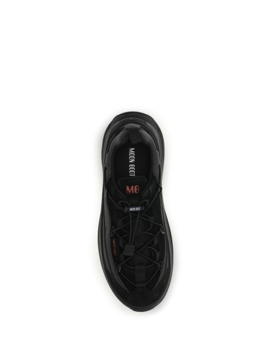 26FW 문부츠 문247 X레이스 스니커즈 80D2490100 NH36 BLACK - MOON BOOT