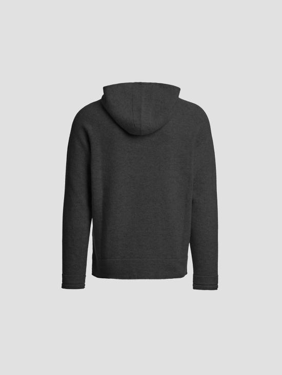 26FW 파라점퍼스 후드 티셔츠 26WMPMKNNK01 0541 BLACK - PARAJUMPERS