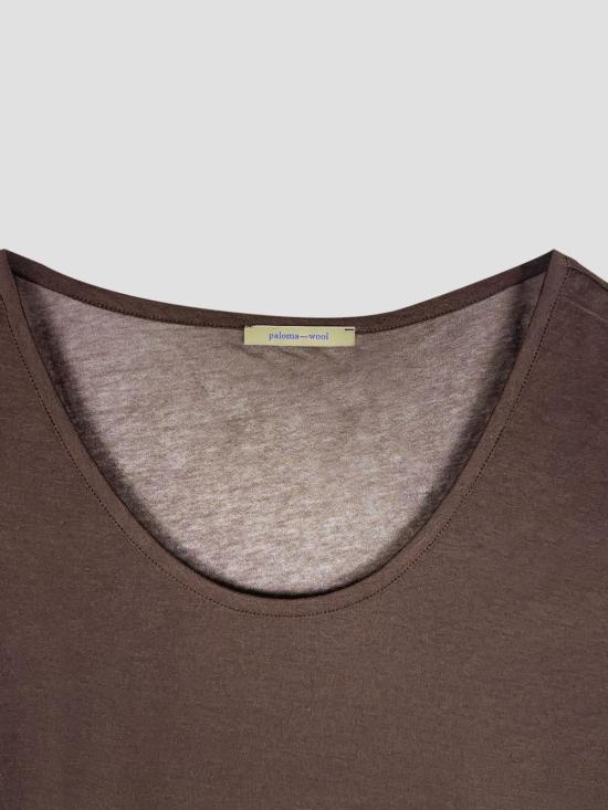 26FW 팔로마울 넬라 티셔츠 XDME02323 323 Brown - PALOMA WOOL