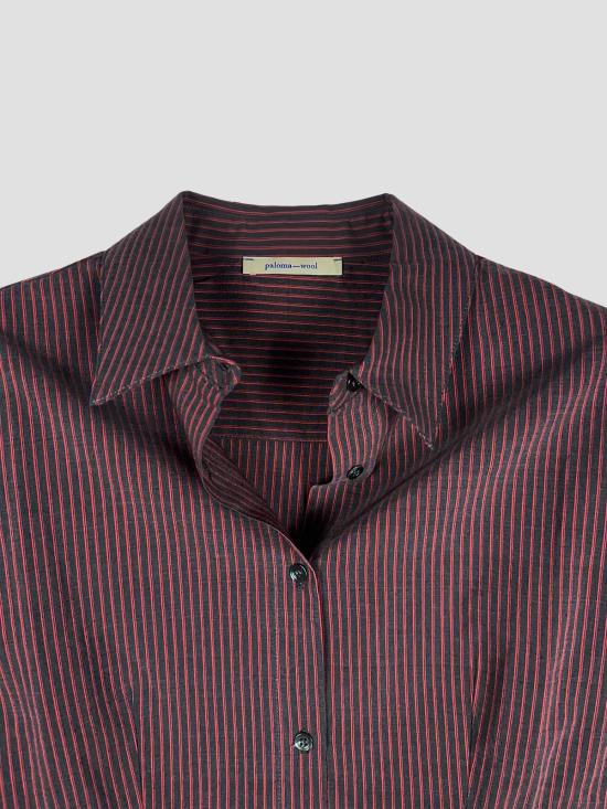 26FW 팔로마울 센토 코튼 핏 셔츠 XK3001250 250 RED - PALOMA WOOL