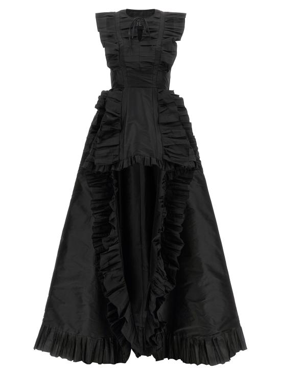 26FW 지오바니 베딘 롱 원피스 GBW26512LNERO Black